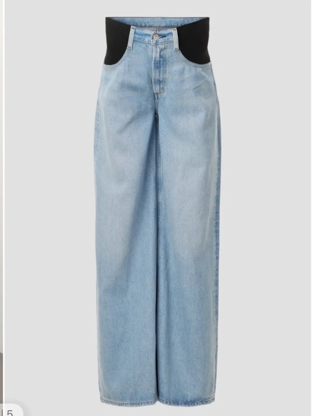 Citizens Of Humanity Paloma Baggy Maternity Jeans in Alemy Color